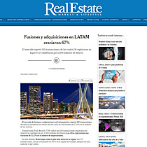 Fusiones y adquisiciones en LATAM crecieron 67%